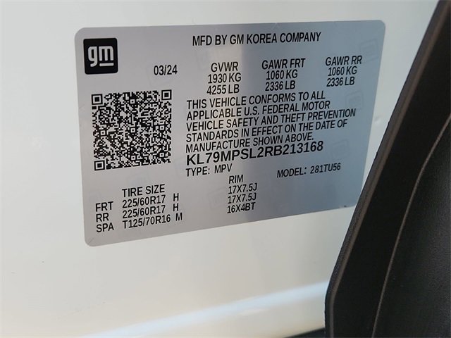 Certified 2024 Chevrolet TrailBlazer LT w/ Driver Confidence Package image 31