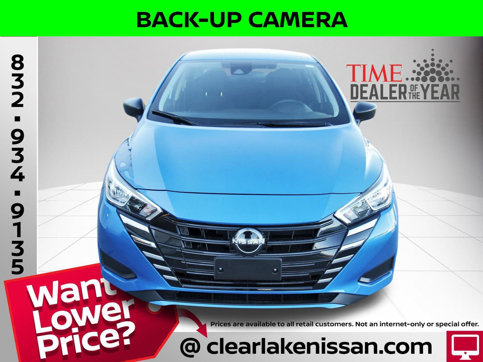 Used 2024 Nissan Versa S w/ Trunk Package image 2