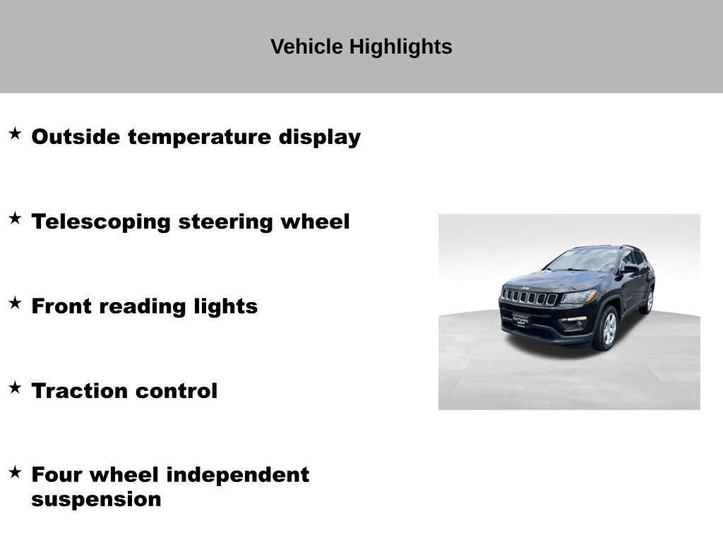 Used 2019 Jeep Compass Latitude AWD/4WD image 45