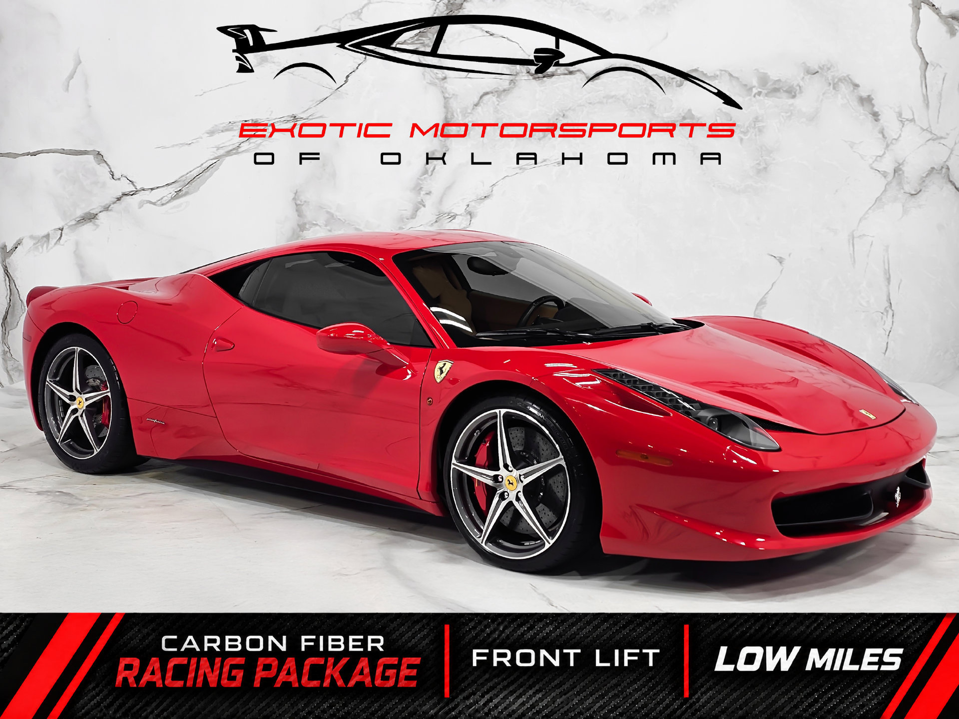 Used 2014 Ferrari 458 Italia Coupe RWD image 1