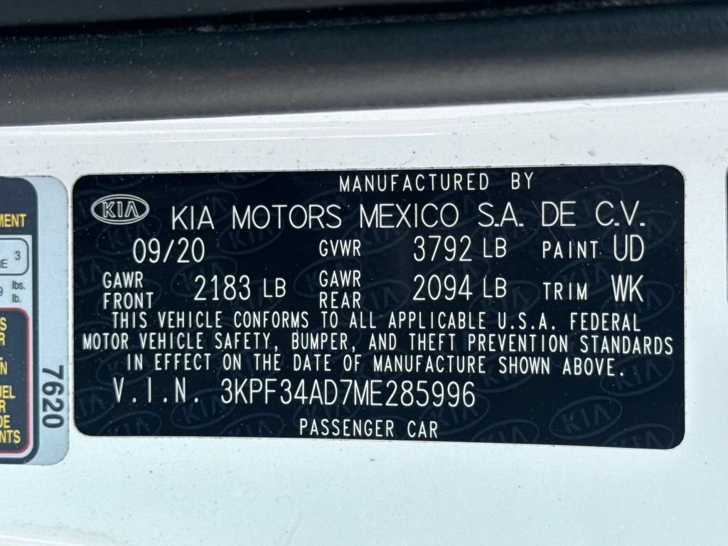 Used 2021 Kia Forte GT-Line FWD image 27