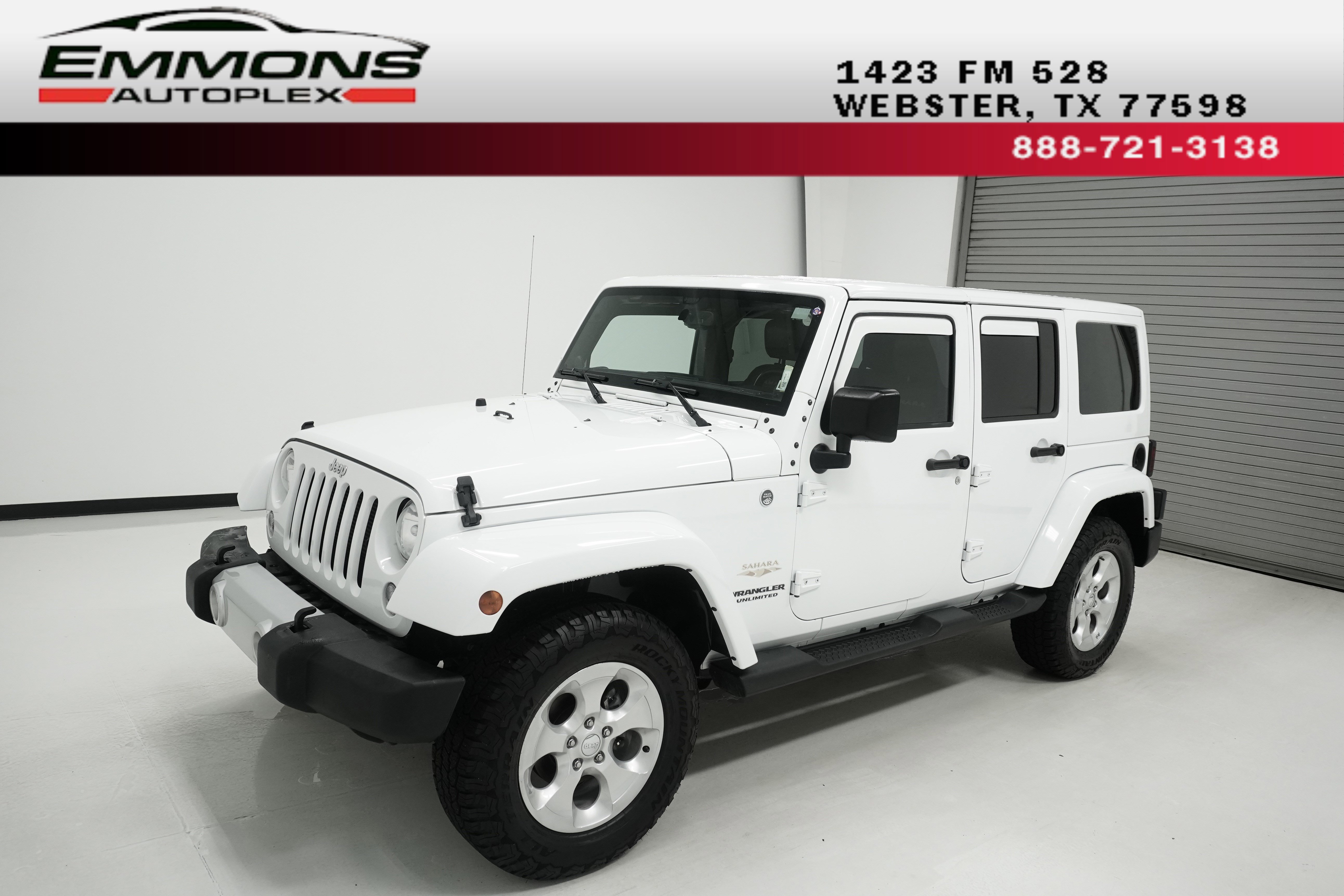 Used 2014 Jeep Wrangler Unlimited Sahara w/ Connectivity Group image 1