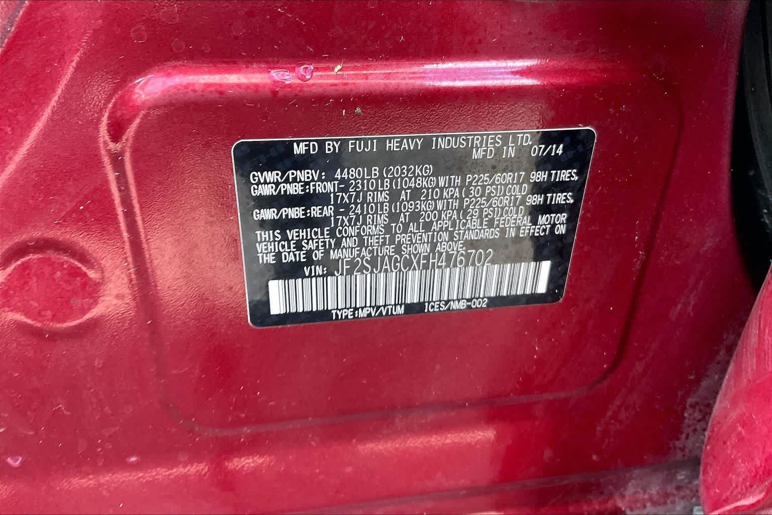 Used 2015 Subaru Forester 2.5i Premium AWD/4WD image 20