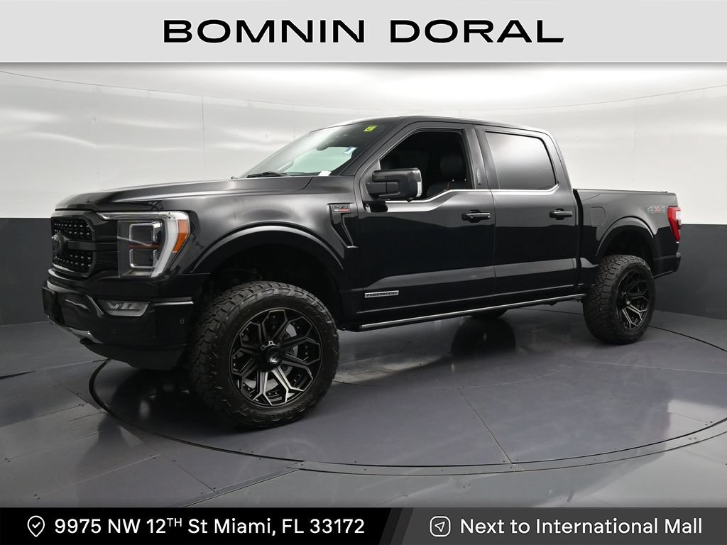 Used 2021 Ford F150 Platinum w/ Equipment Group 701A High AWD/4WD image 1
