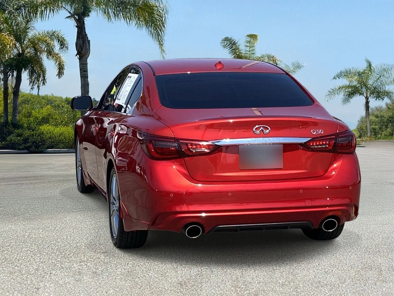 Certified 2023 INFINITI Q50 Luxe w/ Cargo Package RWD image 4