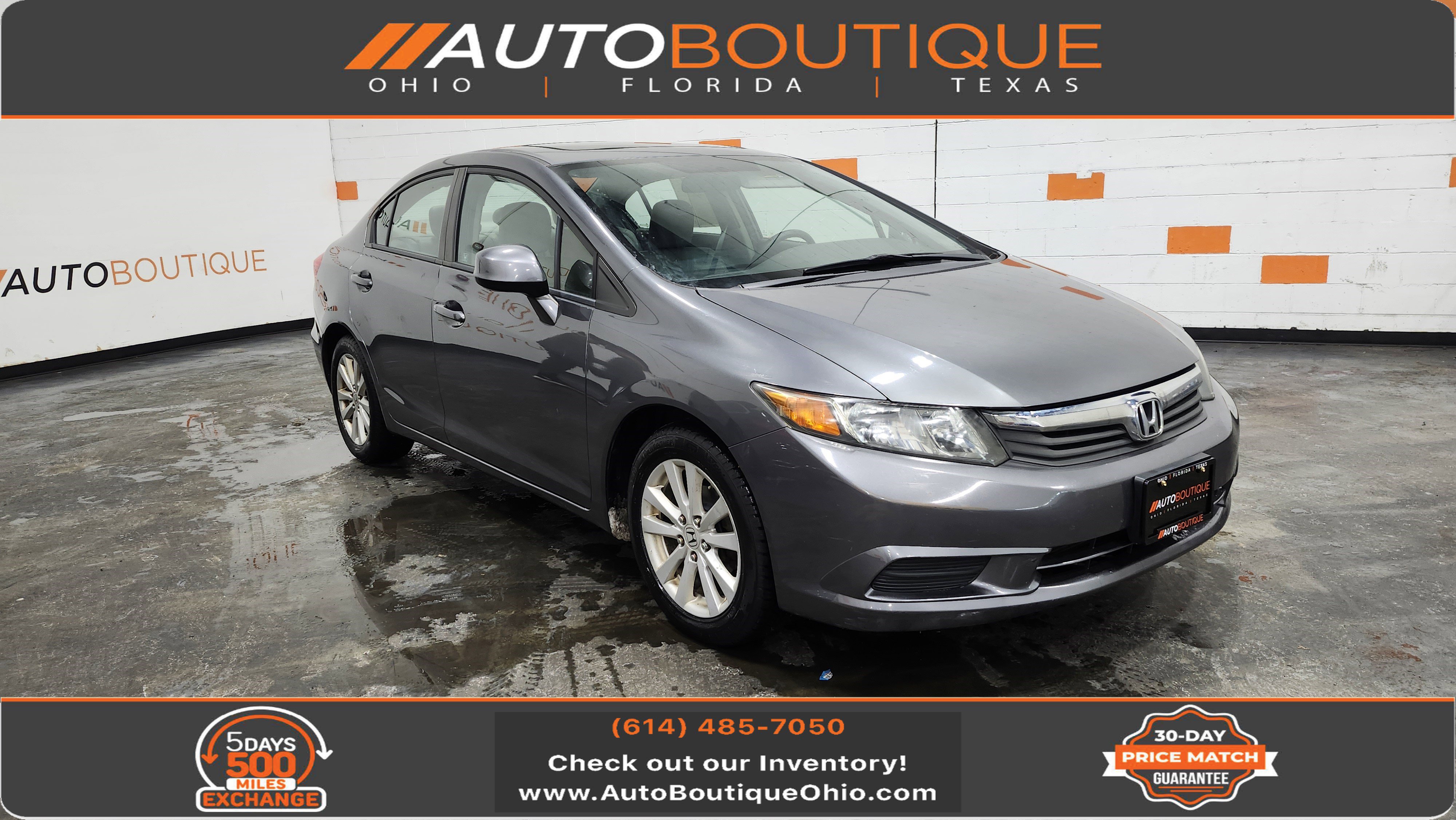 Used 2012 Honda Civic EX-L image 1