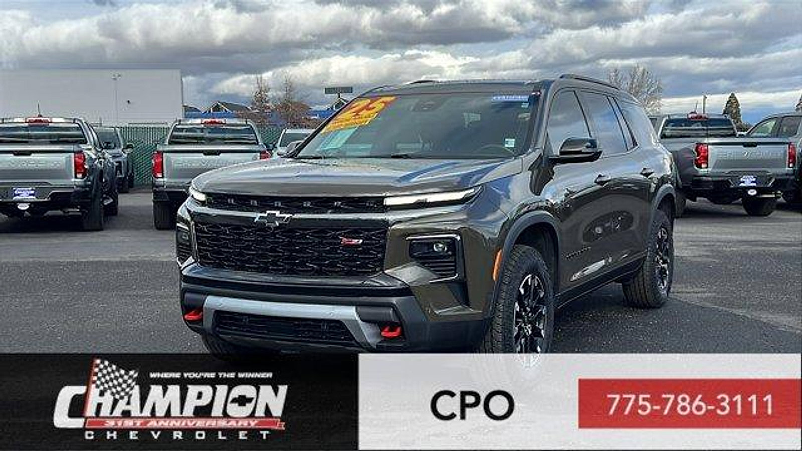 Certified 2025 Chevrolet Traverse Z71 w/ Enhanced Driving Package video 1