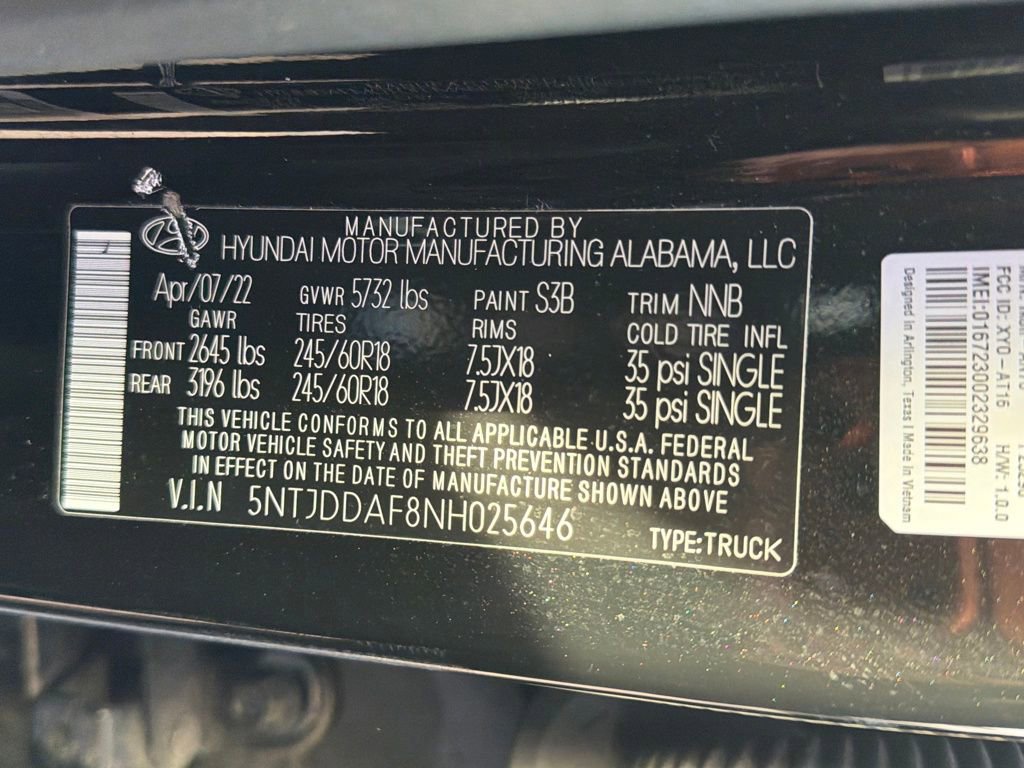 Certified 2022 Hyundai Santa Cruz SEL Premium image 51