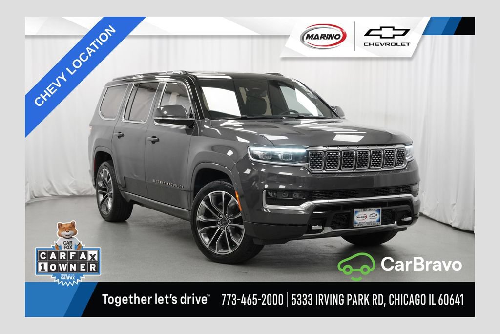 Used 2022 Jeep Grand Wagoneer Series III w/ Rear Seat Video Group 1 AWD/4WD image 1