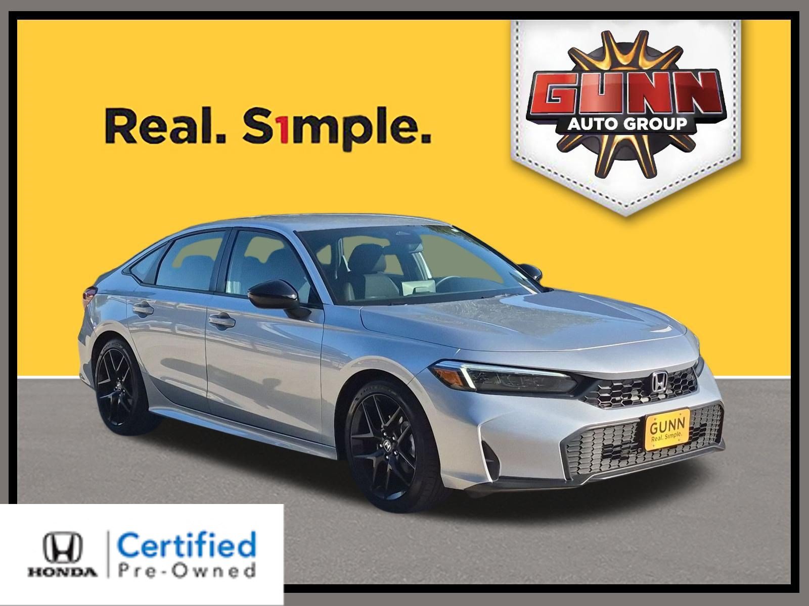 Certified 2026 Honda Civic Sport image 1