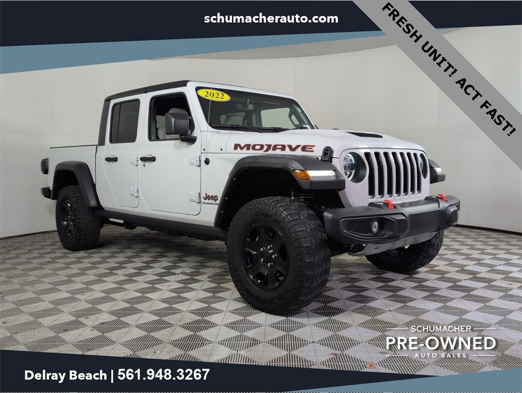 Certified 2022 Jeep Gladiator Mojave w/ LED Lighting Group
