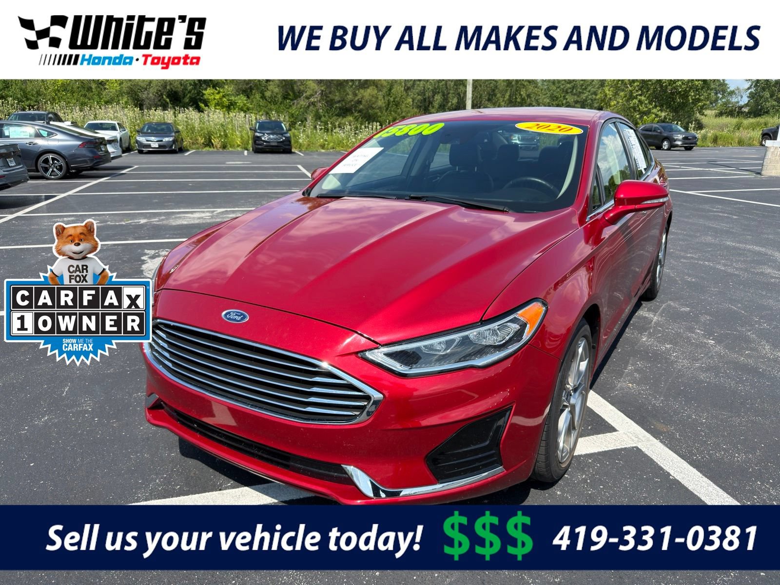 Used 2020 Ford Fusion SEL