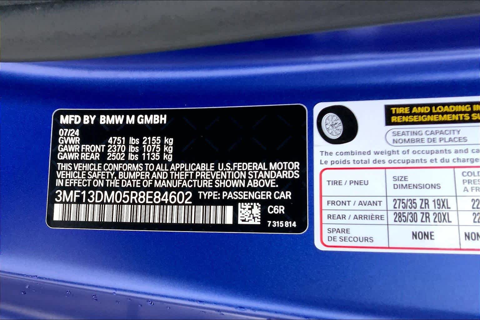 Used 2024 BMW M2 w/ Lighting Package RWD image 35