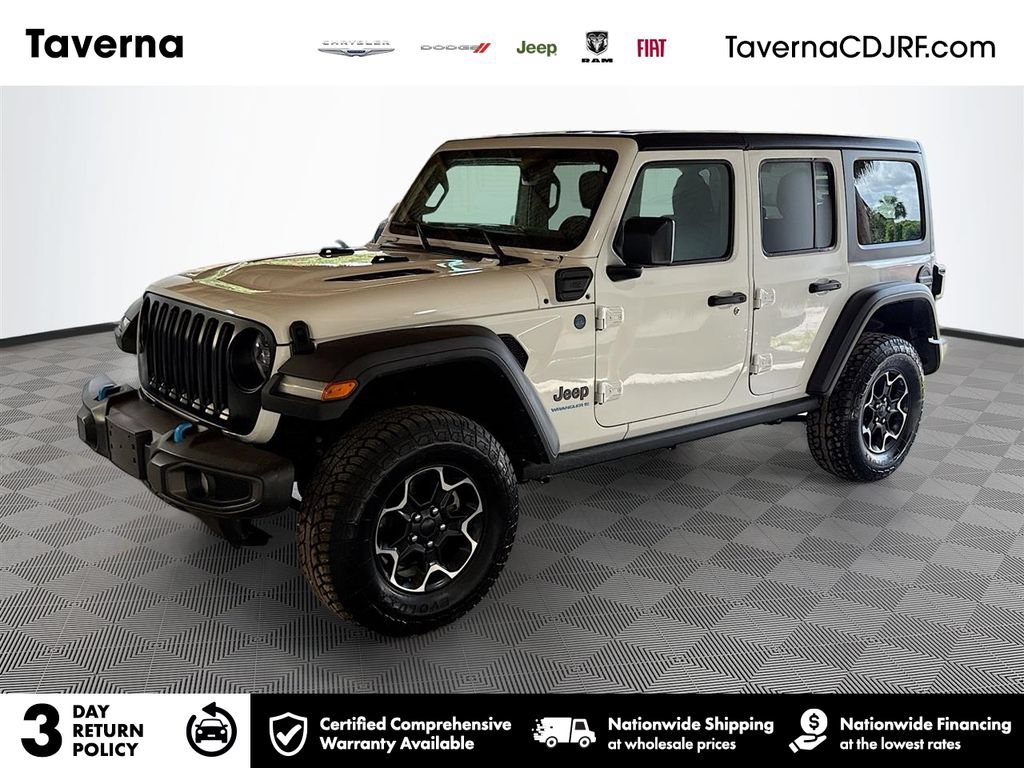 Used 2023 Jeep Wrangler Unlimited Rubicon 4xe w/ Cold Weather Group