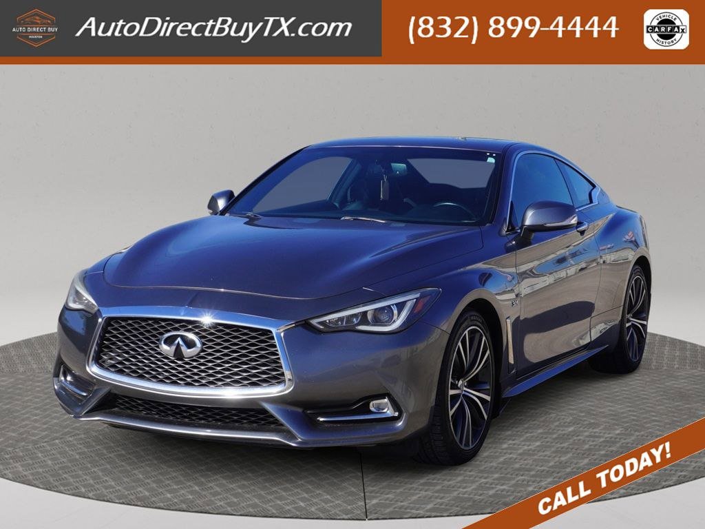 Used 2018 INFINITI Q60 3.0t Luxe