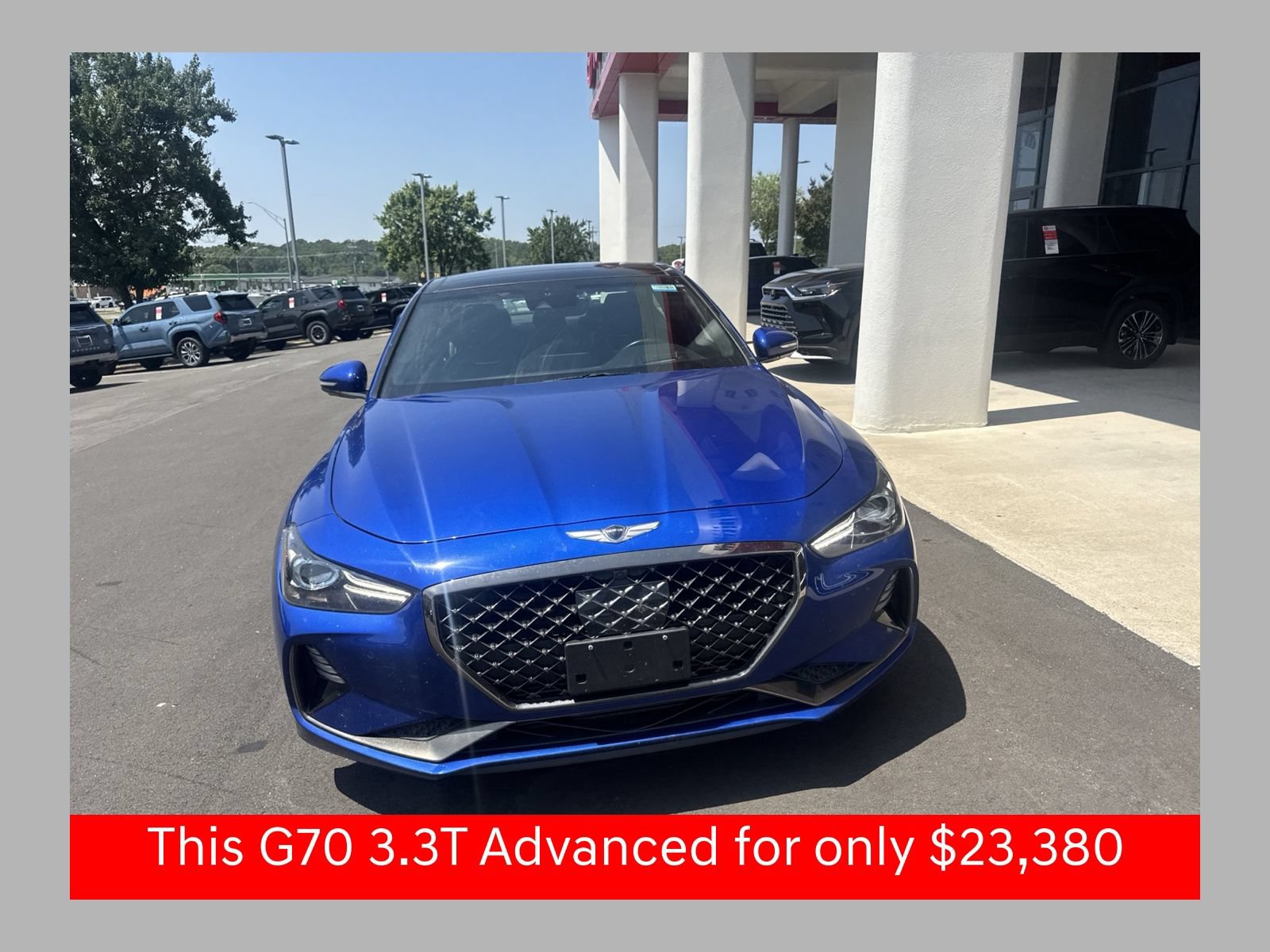 Used 2019 Genesis G70 3.3T Advanced w/ Sport Package