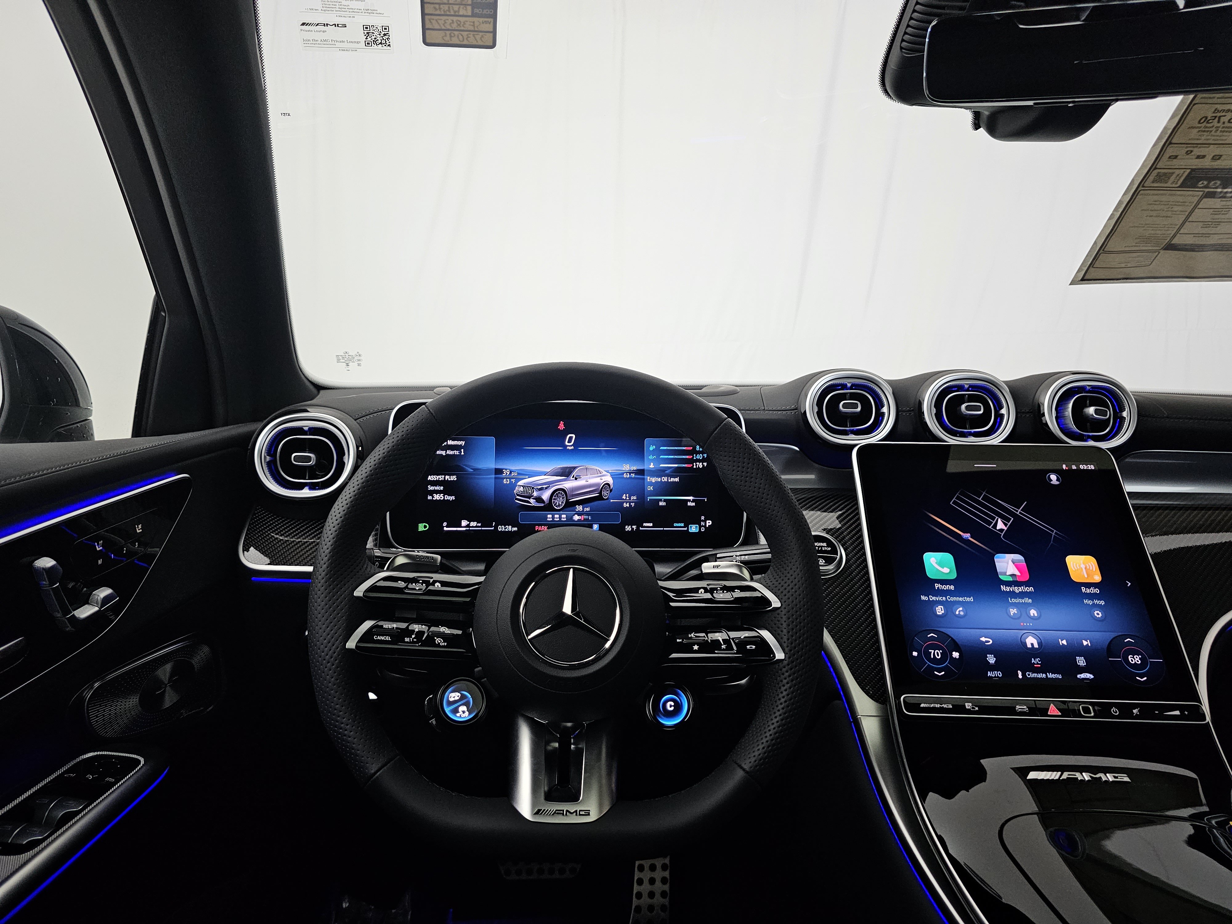 New 2025 Mercedes-Benz GLC 43 AMG 4MATIC Coupe image 6
