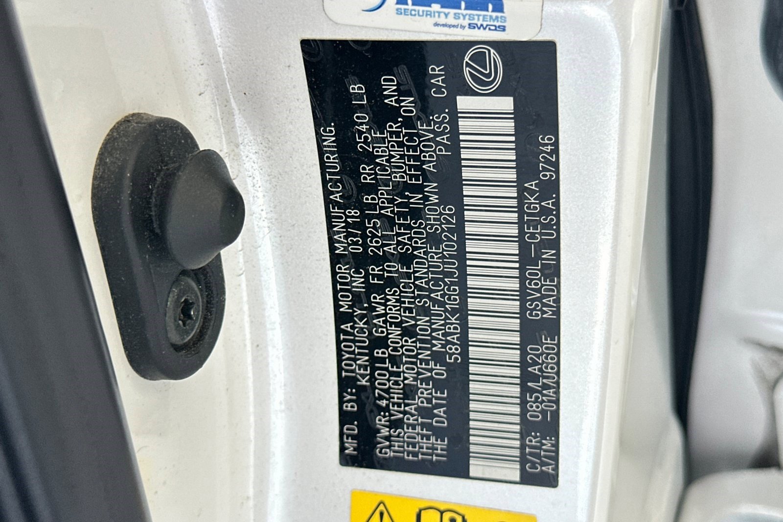 Used 2018 Lexus ES 350 w/ Accessory Package image 21