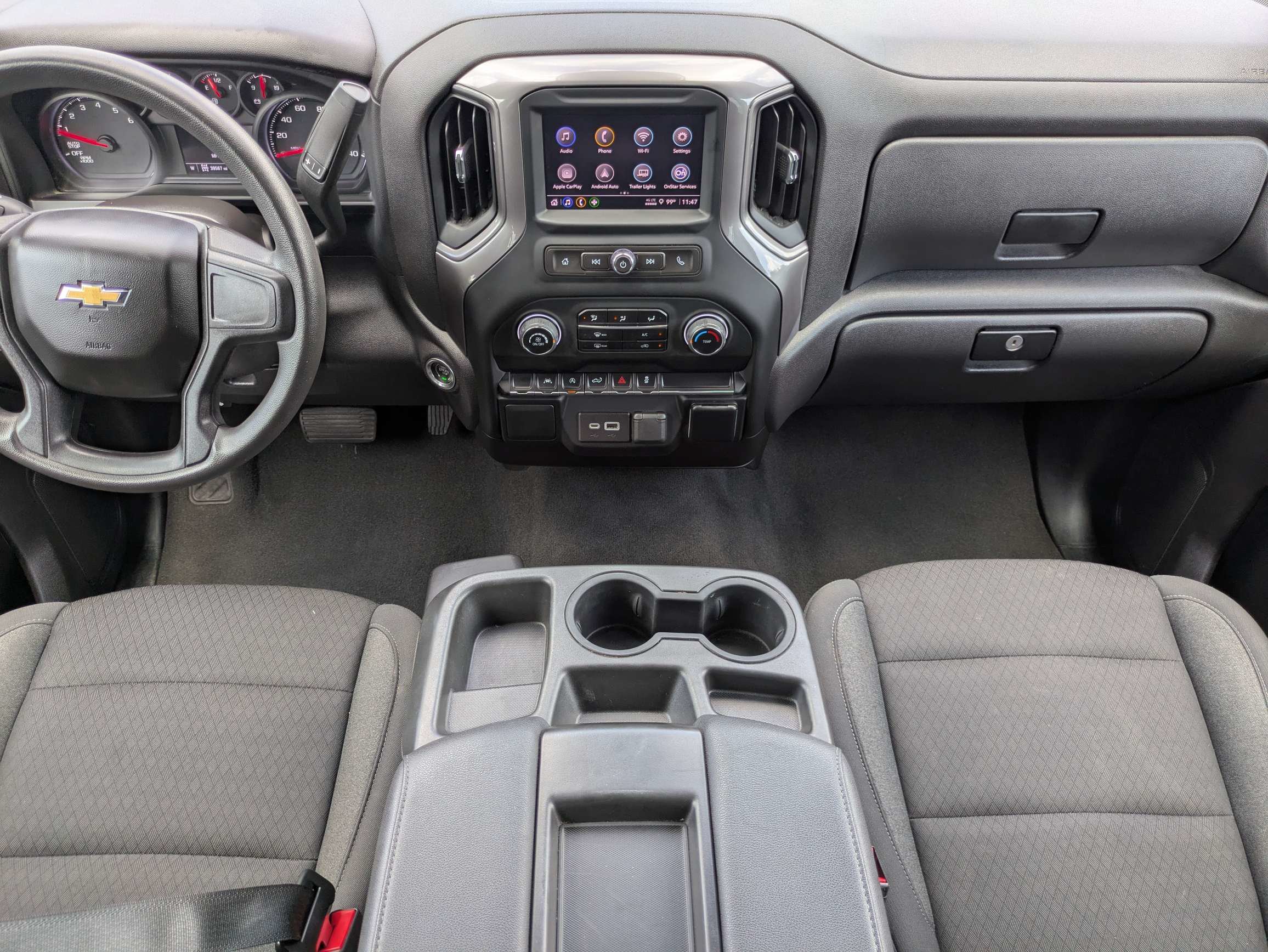 Used 2023 Chevrolet Silverado 1500 Custom w/ LPO, Dark Essentials Package AWD/4WD image 8