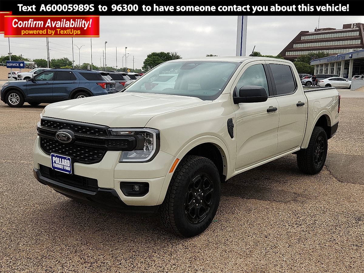 New 2025 Ford Ranger XLT w/ Equipment Group 301A High