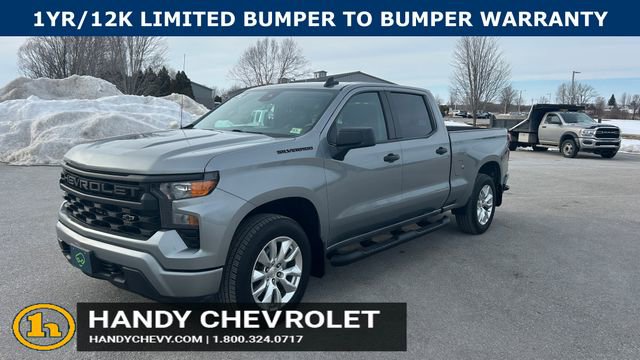 Certified 2023 Chevrolet Silverado 1500 Custom w/ LPO, Dark Essentials Package AWD/4WD image 7