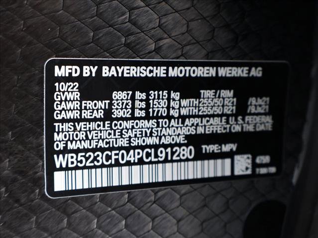 Used 2023 BMW iX xDrive50 w/ Sport Package AWD/4WD image 30