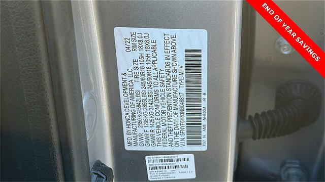 Used 2022 Honda Pilot TrailSport image 33