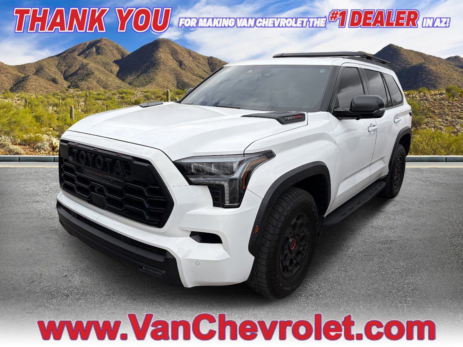 Used 2025 Toyota Sequoia TRD Pro w/ TRD Performance Package (TMS) AWD/4WD image 1