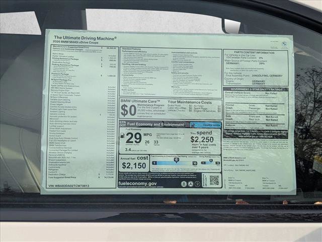 New 2026 BMW 440i xDrive Coupe w/ Premium Package AWD/4WD image 18