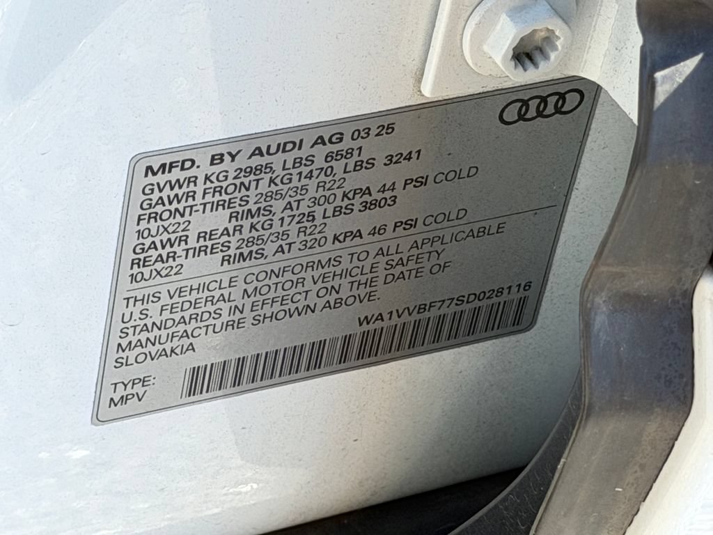 Certified 2025 Audi Q7 3.0T Prestige AWD/4WD image 10