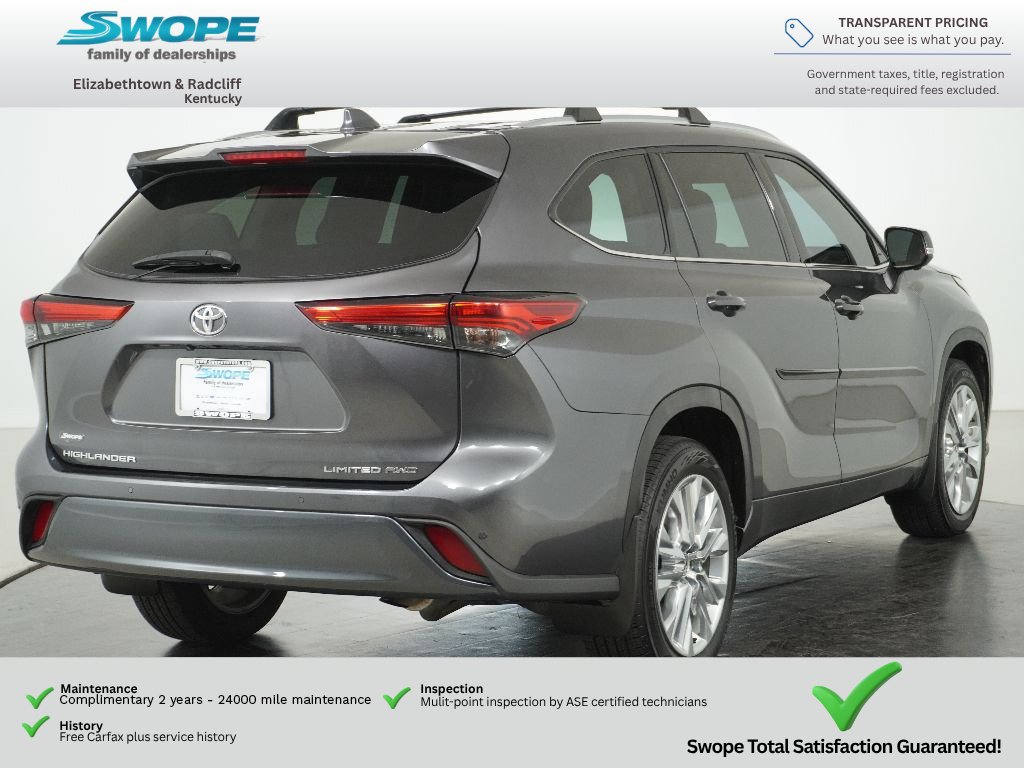 Used 2023 Toyota Highlander Limited AWD/4WD image 3