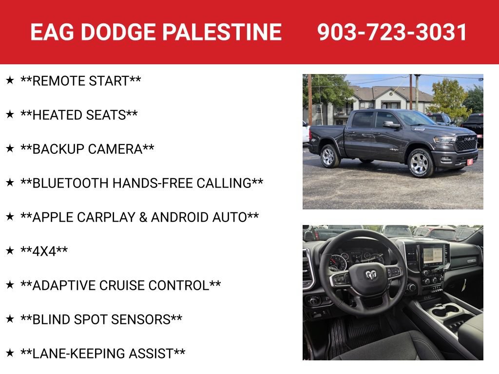 Used 2026 RAM 1500 Lone Star AWD/4WD image 4