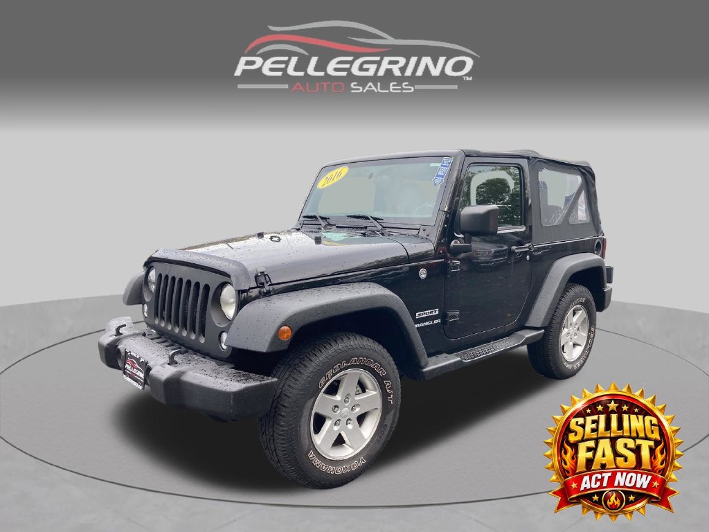 Used 2016 Jeep Wrangler Sport w/ Quick Order Package 23S AWD/4WD 360° Tour