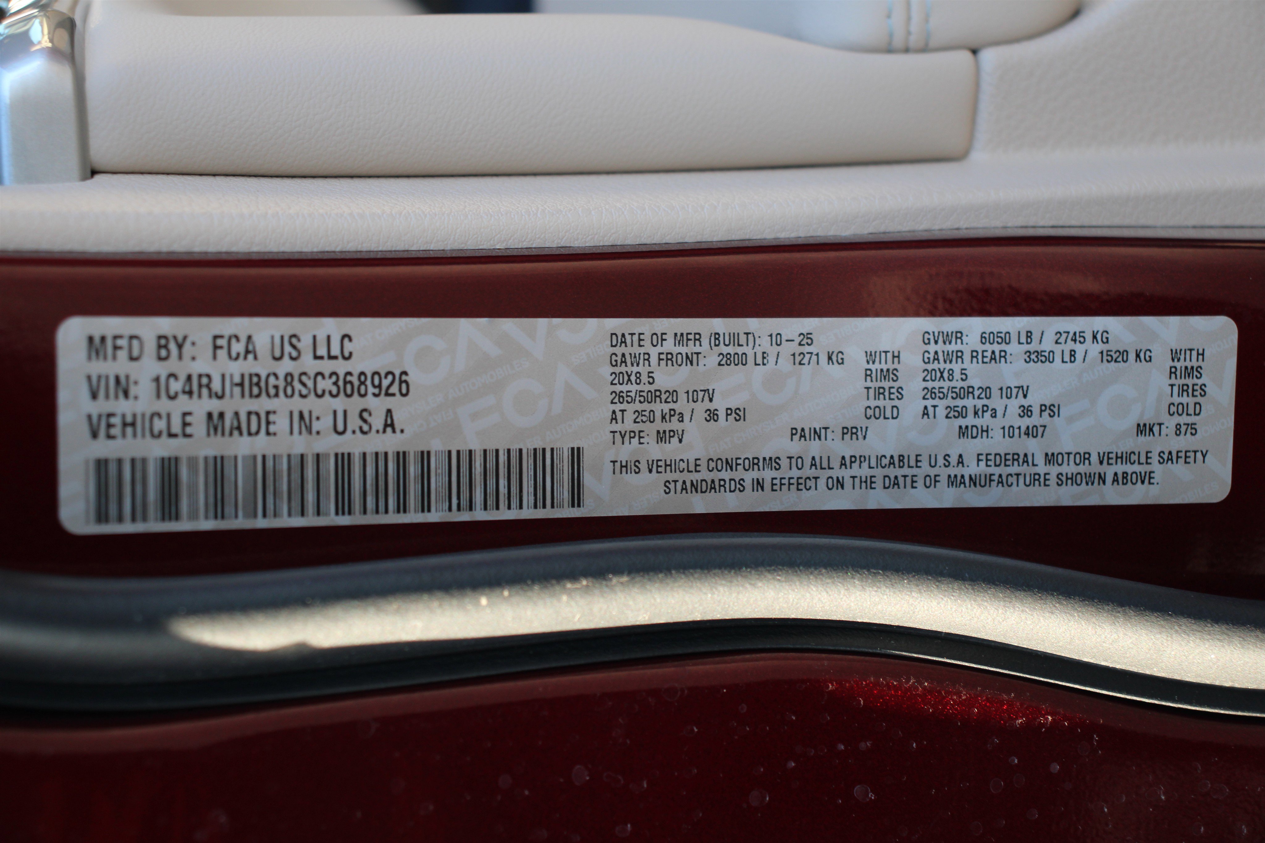 New 2025 Jeep Grand Cherokee Limited w/ Black Appearance Package image 41