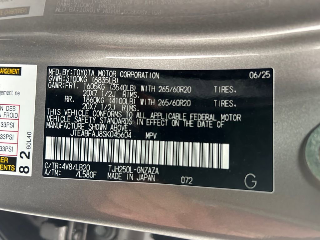 Used 2025 Toyota Land Cruiser PREMIUM image 34