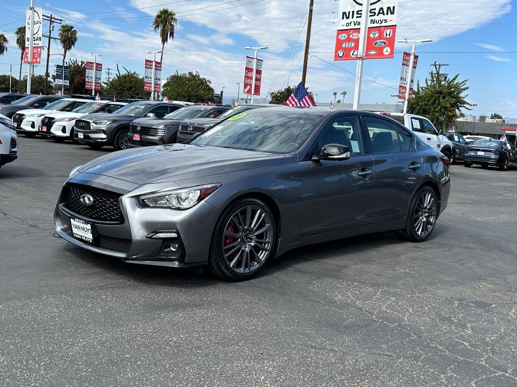 Used 2023 INFINITI Q50 Red Sport 400 RWD image 2