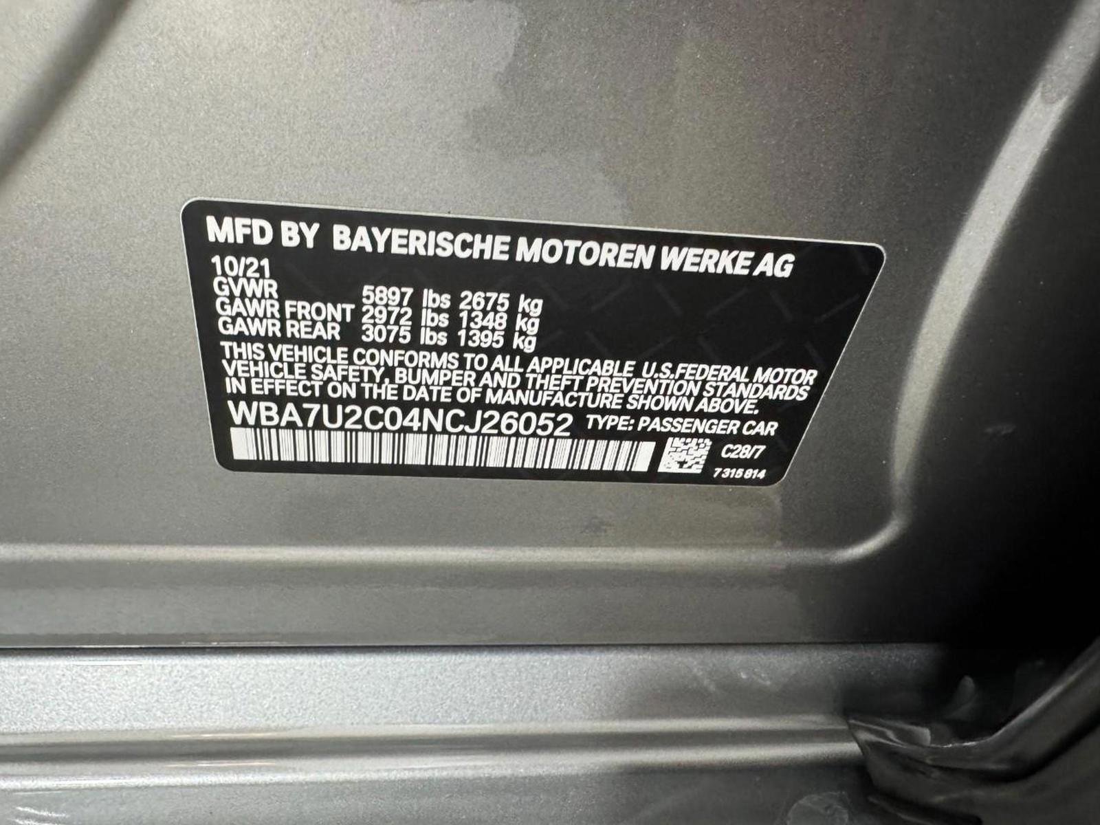 Used 2022 BMW 750i xDrive w/ Executive Package image 39