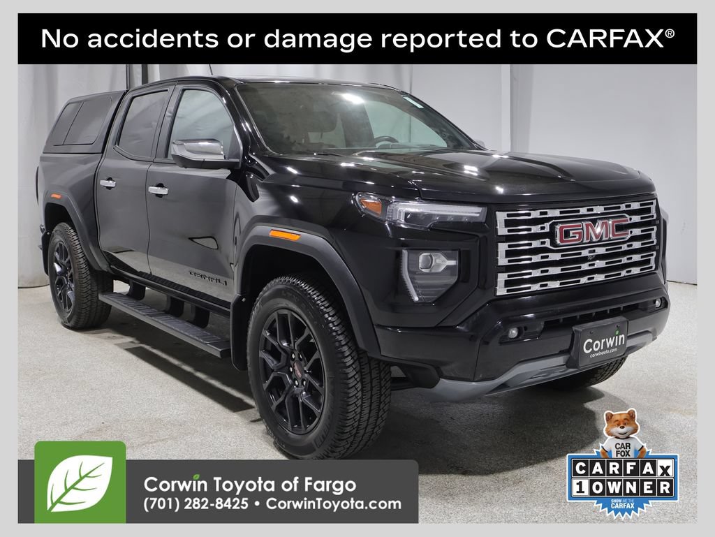 Used 2024 GMC Canyon Denali w/ LPO, Denali Black Edition AWD/4WD image 1