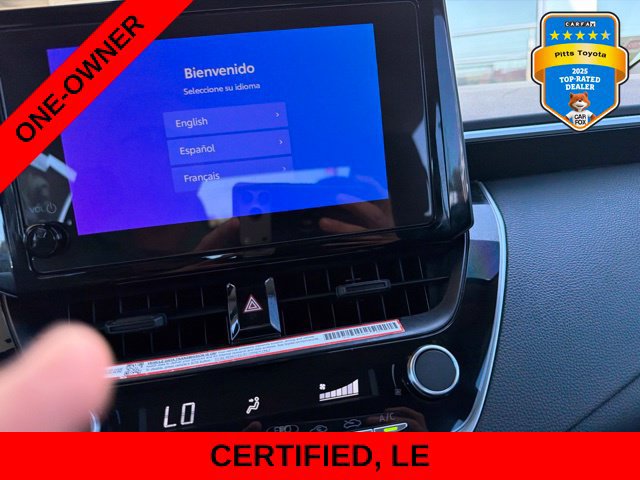 Certified 2025 Toyota Corolla LE FWD image 14