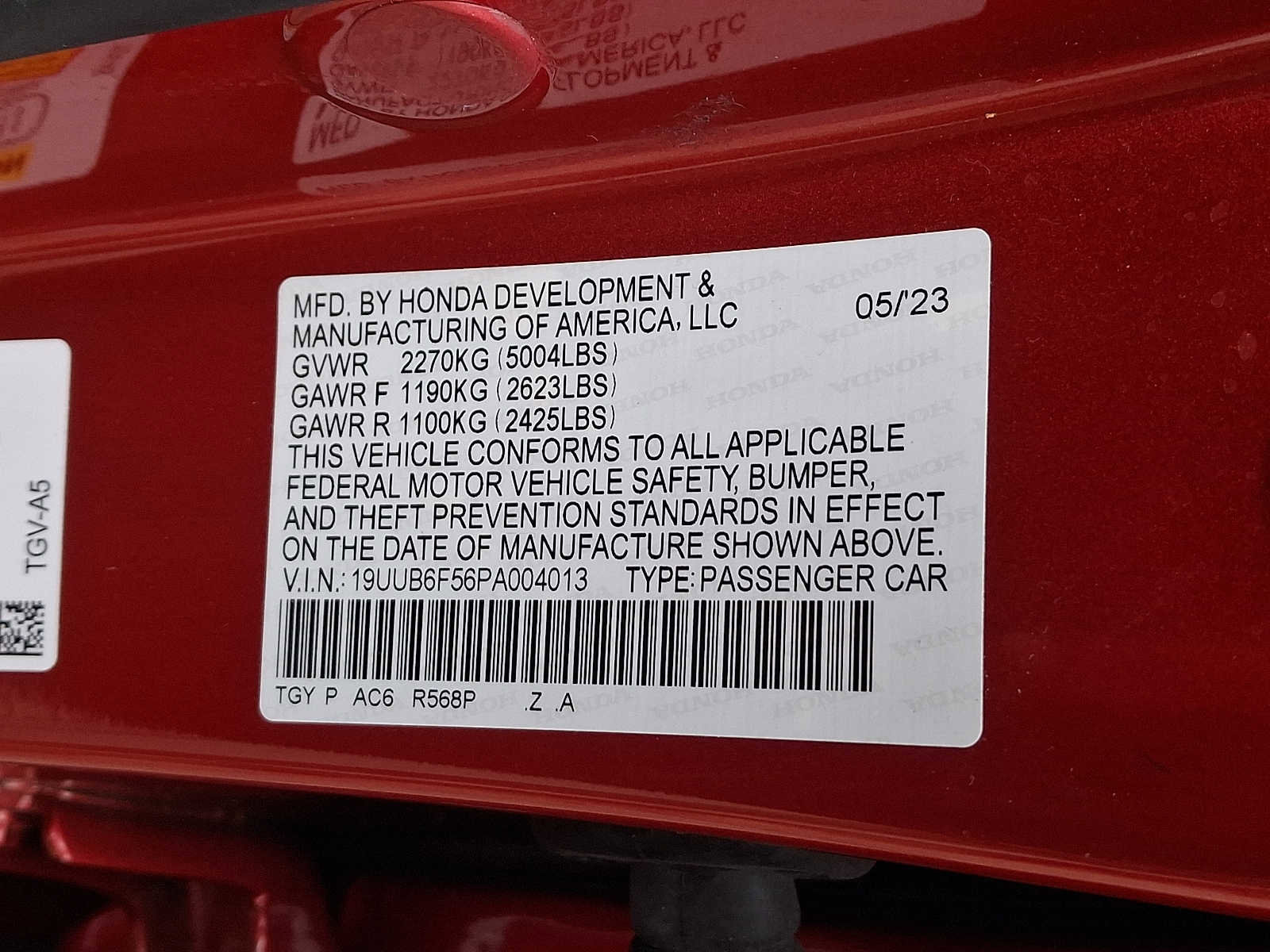 Certified 2023 Acura TLX SH-AWD w/ A-SPEC Pkg image 29