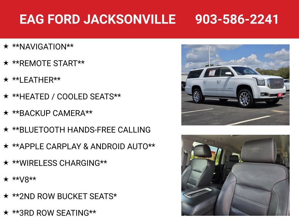Used 2017 GMC Yukon XL Denali RWD image 4
