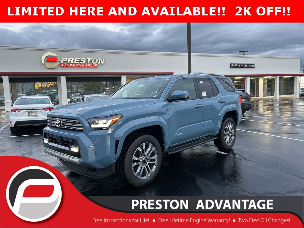 New 2025 Toyota 4Runner Limited w/ Tow Technology Package