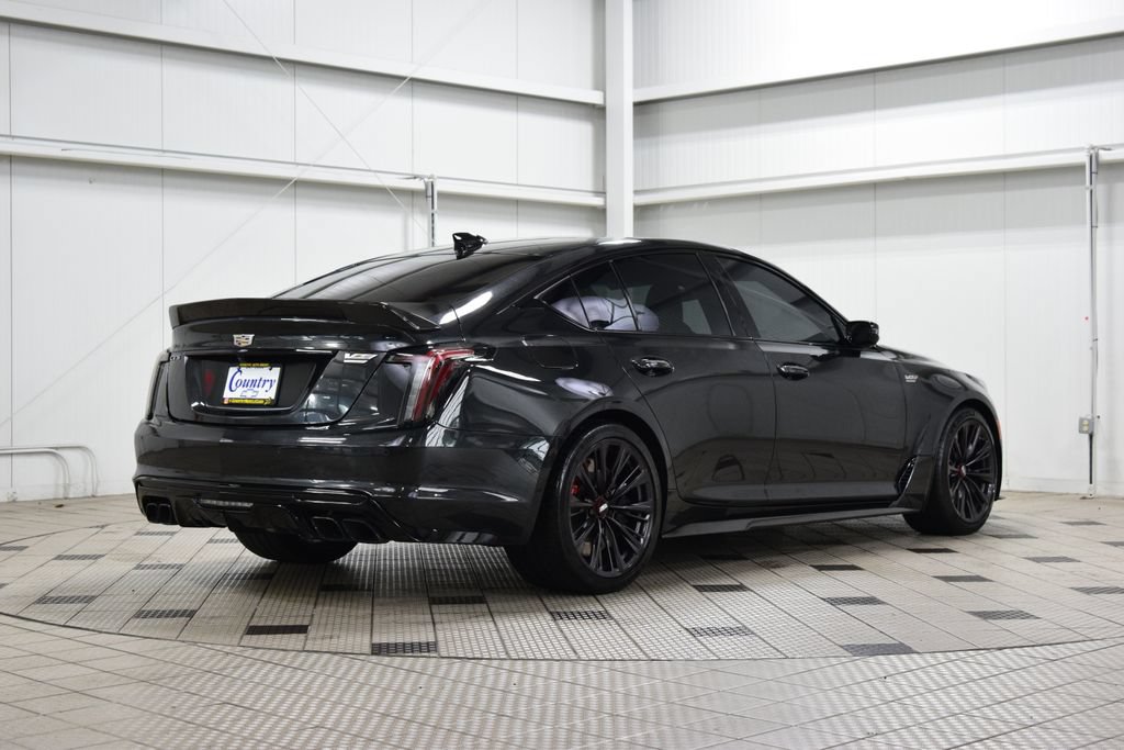 Used 2024 Cadillac CT5 V Blackwing w/ LPO, Red Accent Package RWD image 8
