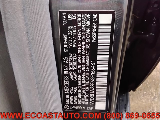 Used 1995 Mercedes-Benz C 220 Sedan image 18