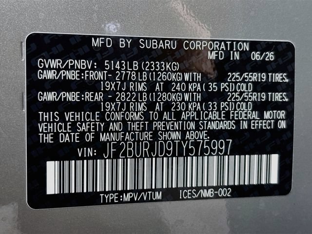New 2026 Subaru Outback Touring XT AWD/4WD image 33