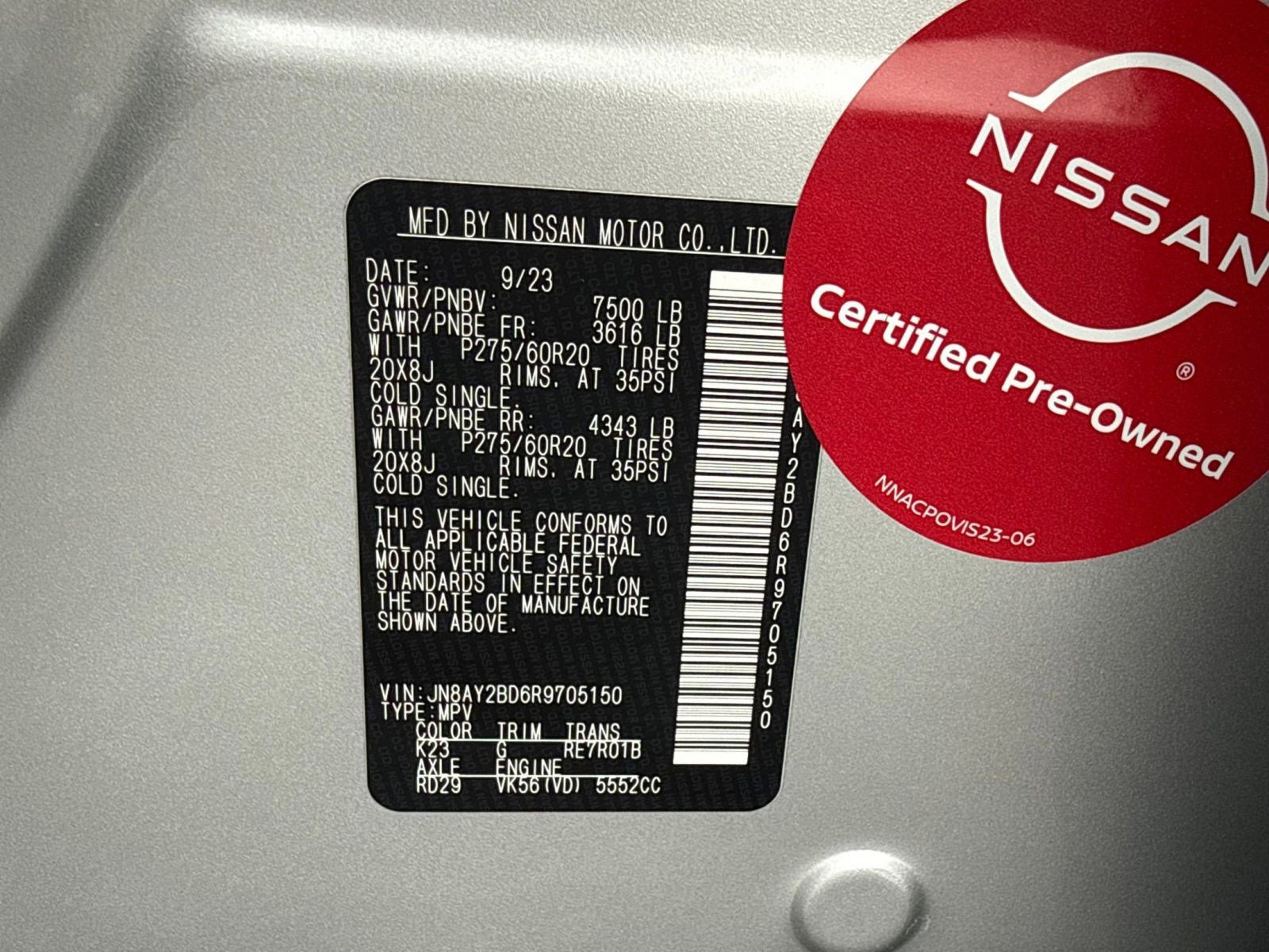 Certified 2024 Nissan Armada SL image 19