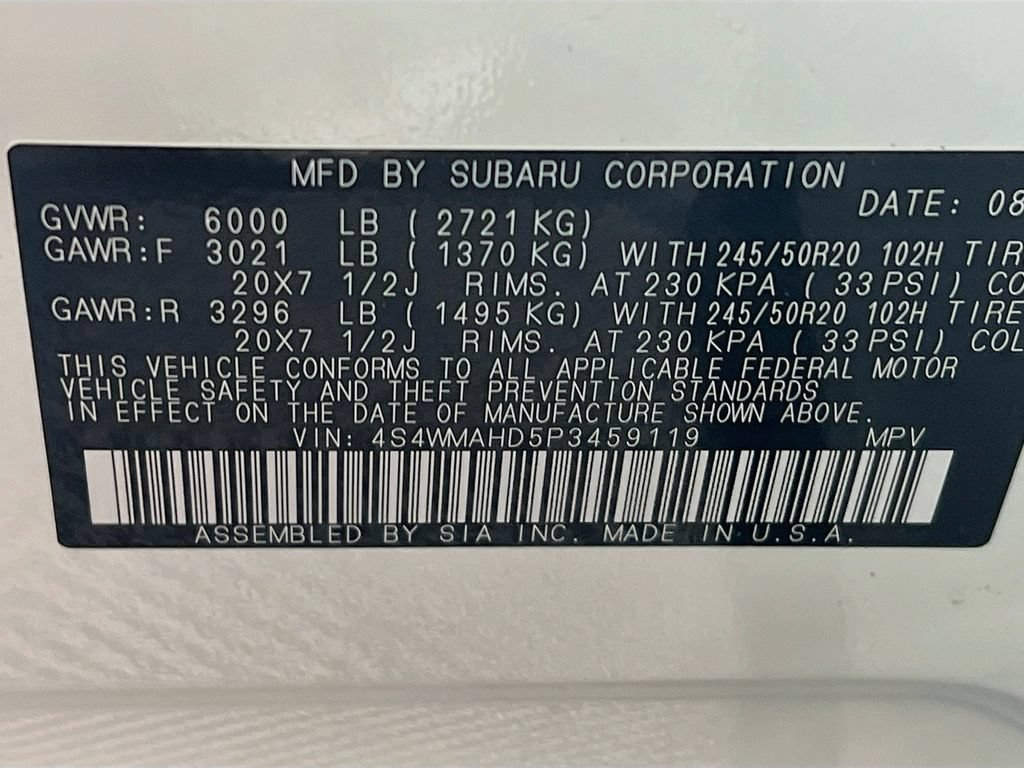 Used 2023 Subaru Ascent Onyx Edition AWD/4WD image 29