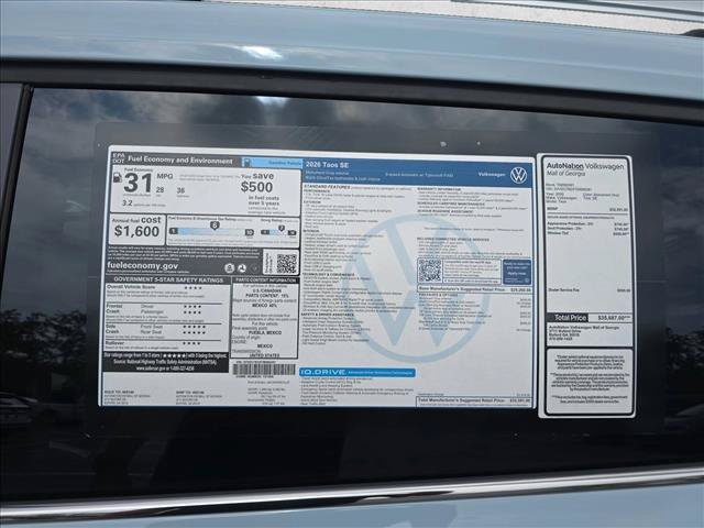 New 2026 Volkswagen Taos SE FWD image 22