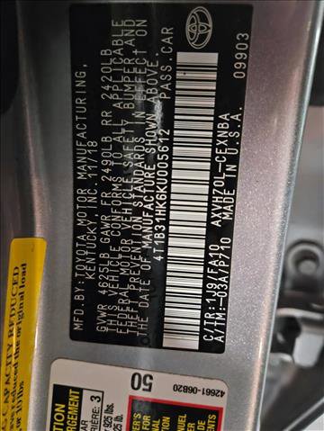 Used 2019 Toyota Camry LE image 23