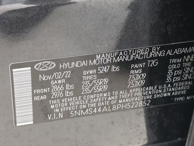 Used 2023 Hyundai Santa Fe Limited FWD image 38
